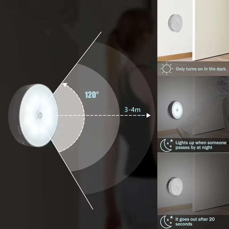 ✅ GlowSense™ Motion Sensor Light