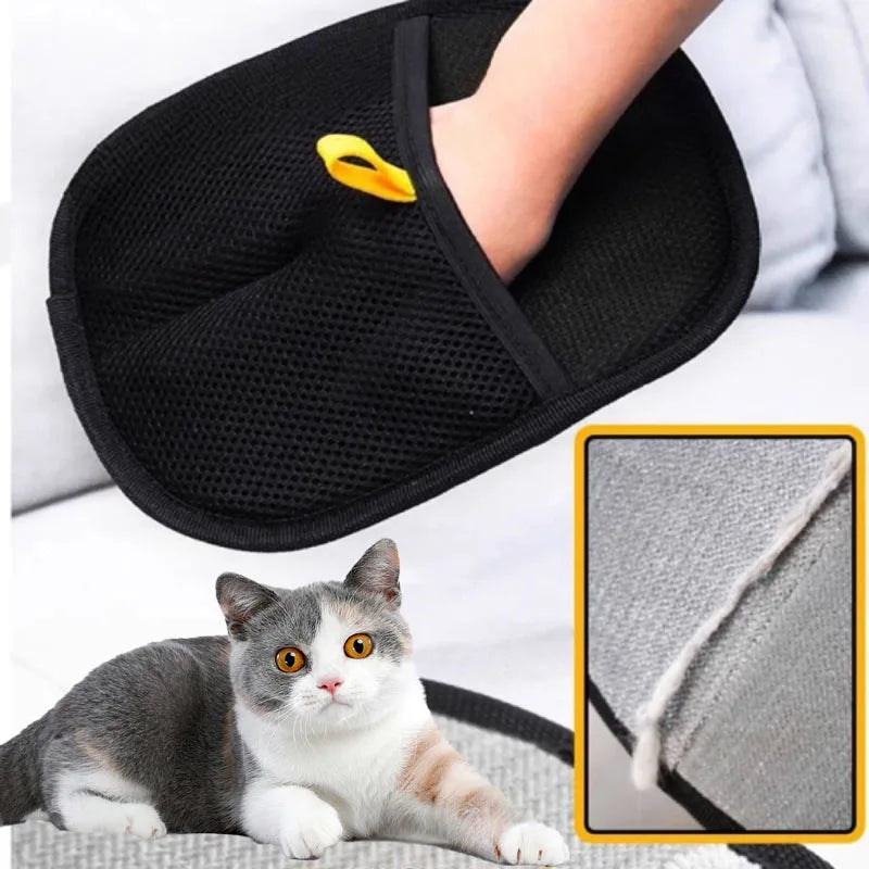 ✅ GentleGroom™ Pet Grooming Gloves