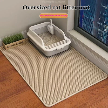 ✅ 2-Layer Cat Litter Trapping Mat